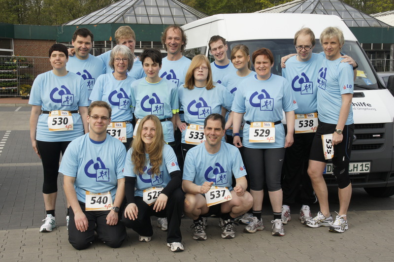 Laufshirt des Lauftreffs Lebenshilfe Delmenhorst