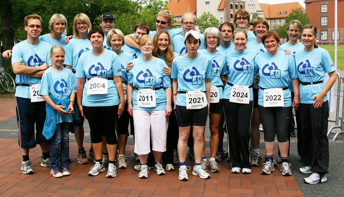 Vier Teams vom Lauftreff