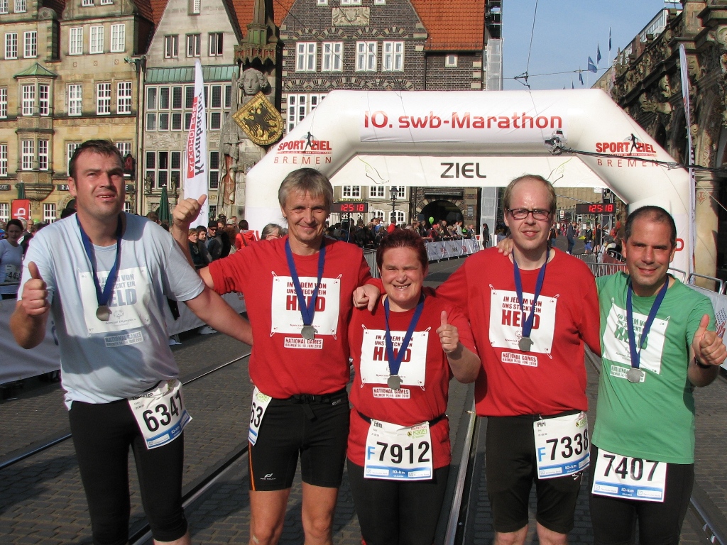 Zieleinlauf Bremen 2014